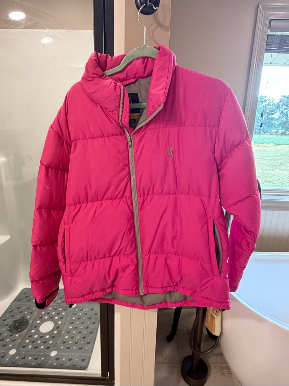 Browning Women's Hot Pink Quilted Puffer Jacket